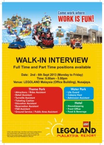 Walk In Interview LegoLand