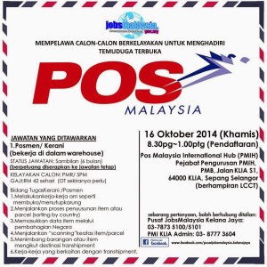 pos malaysia walk in