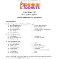 dunkin donuts